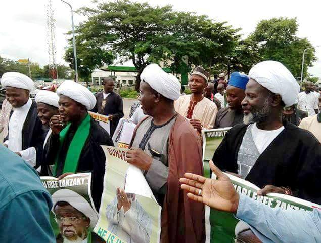 free zakzaky protest in abuja on 2nd oct 2018